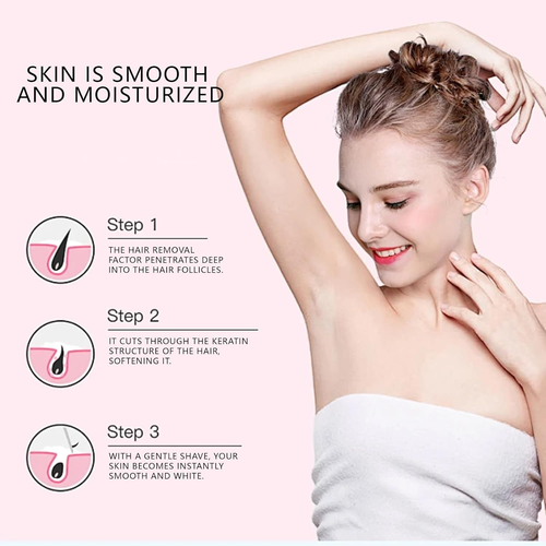 Hair Removal Cream, Gentle Formula with Vitamin E & Vitamin B5