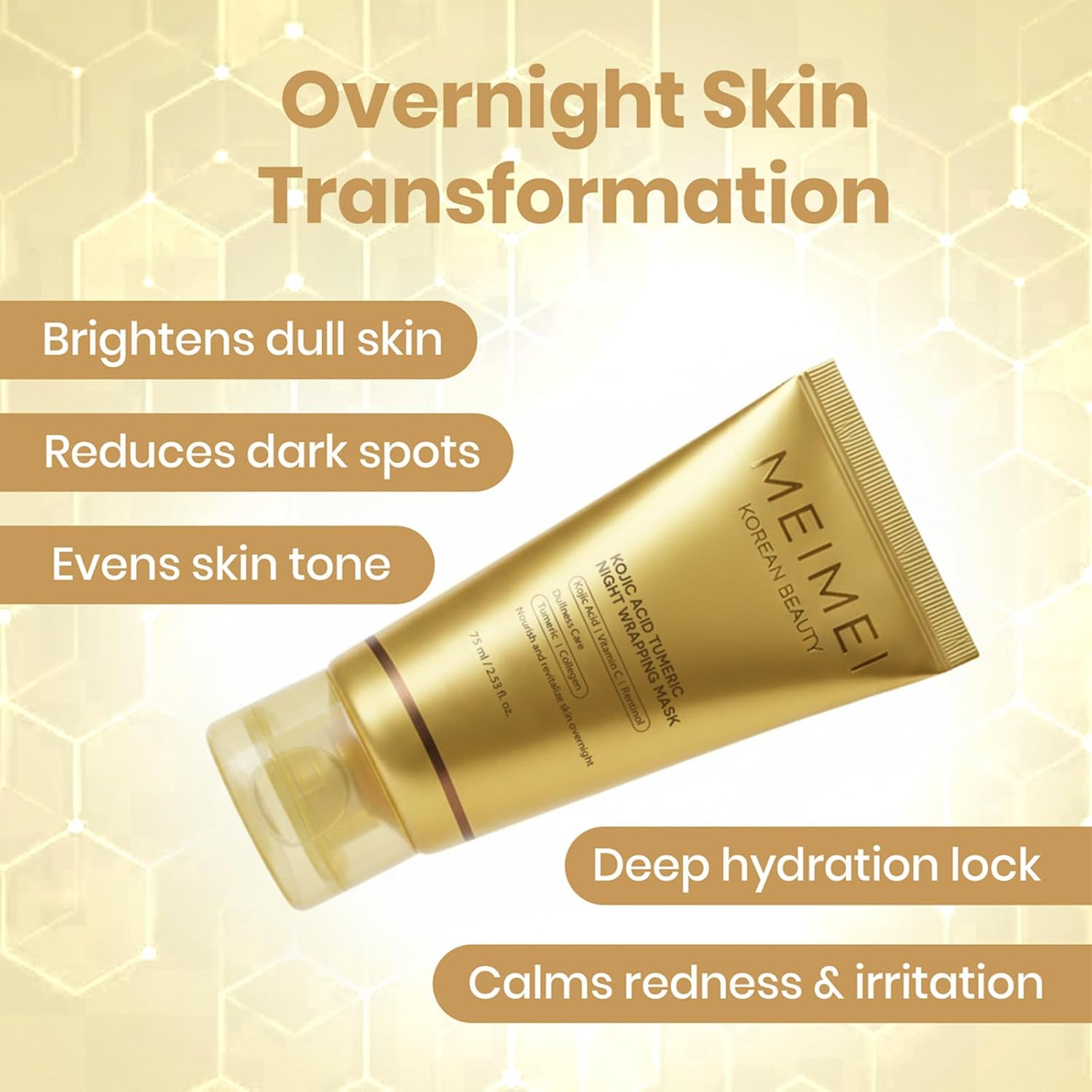 Meimei Kojic Acid Turmeric Wrapping Mask