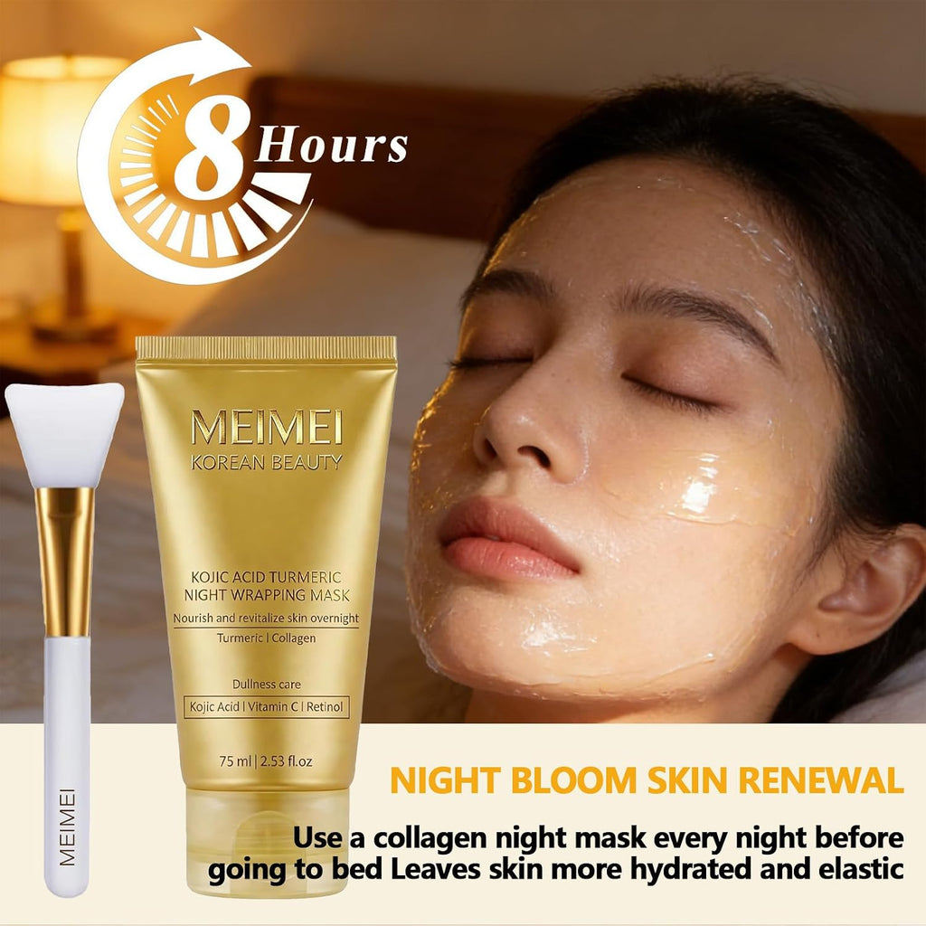 Meimei Kojic Acid Turmeric Wrapping Mask